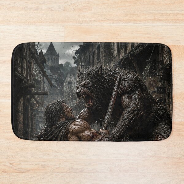 Item preview, EPIC FANTASY - Man and a Werewolf designed and sold by MetusArt.