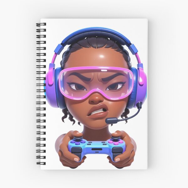 Item preview, Fierce 3D  Gamer Girl designed and sold by CodellCreations.