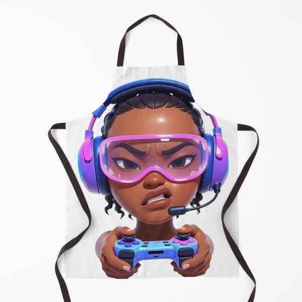 Item preview, Fierce 3D Gamer Girl designed and sold by CodellCreations.