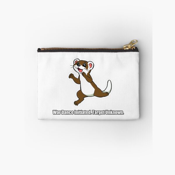 Item preview, Ferret - War Dance Initiated Target Unknown - Funny Ferret Gift designed and sold by pawdrops.