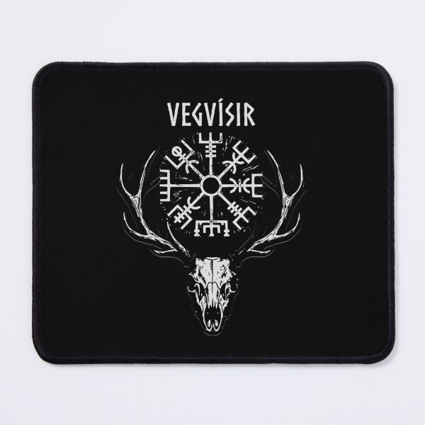 Item preview, Vegvisir Norse Compass and Stag Skull designed and sold by LinaValearte.