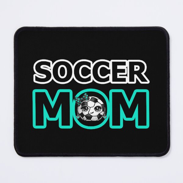 Item preview, Soccer Mom Words with Soccer Ball Wearing Earrings - 4 of 4 designed and sold by Beachy.