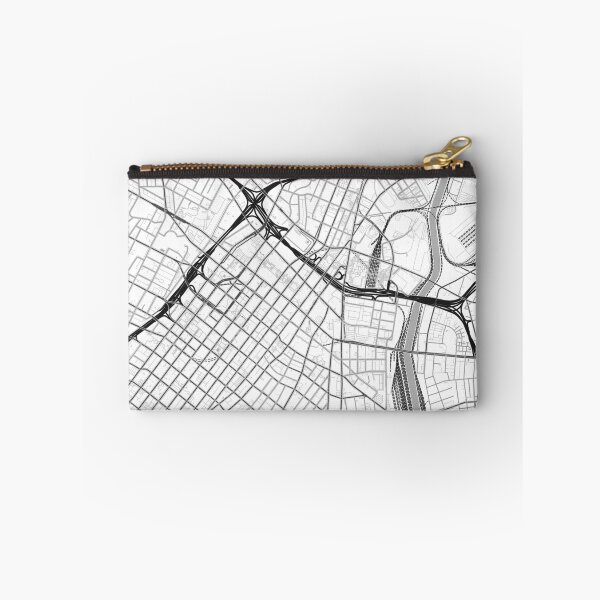 Item preview, Los Angeles Black White City Map Poster, Minimal Street Map Wall Art designed and sold by LASTIQUE-dd.