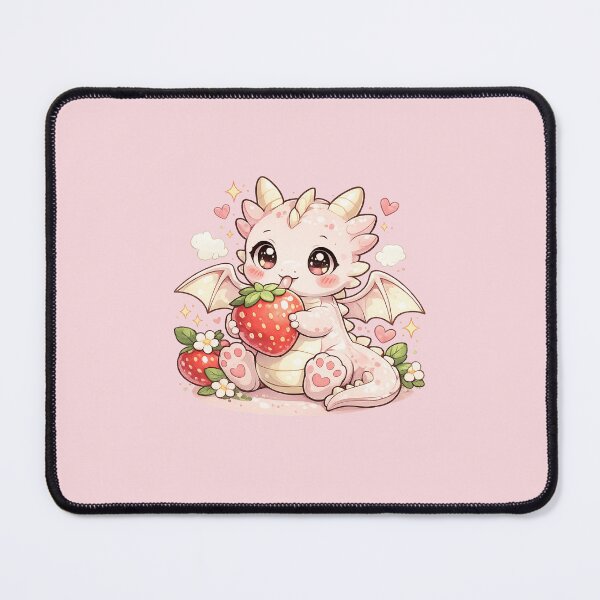 Item preview, Cute Strawberry Baby Dragon designed and sold by HapaHara.