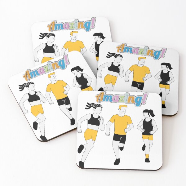 Item preview, Amazing Running Group Motivational Fitness Art designed and sold by BoldcreationsM.
