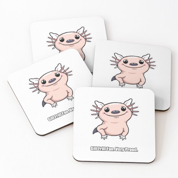 Item preview, Axolotl - Gill Frill Fan Very Proud - Funny Axolotl Gift designed and sold by pawdrops.