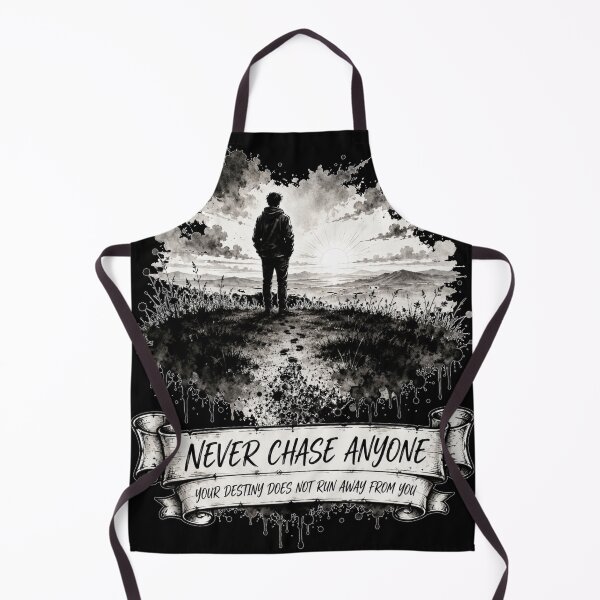 Item preview, Never Chase Anyone Your Destiny Does Not Run Away From You Sunset Silhouette Art Gift for Anyone designed and sold by Nightarel.