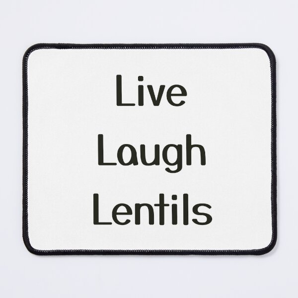 Item preview, Live Laugh Lentils designed and sold by fairytalemuse.