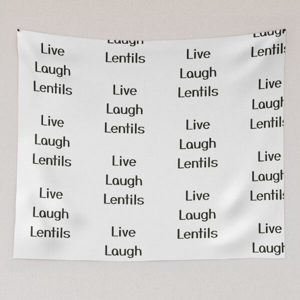 Item preview, Live Laugh Lentils  designed and sold by fairytalemuse.