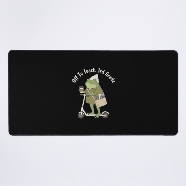 Item preview, Off To Teach 3rd Grade Funny Frog Teacher Back To School designed and sold by MysticMirth.