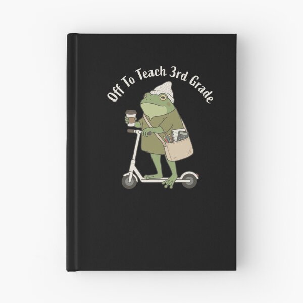 Item preview, Off To Teach 3rd Grade Funny Frog Teacher Back To School designed and sold by MysticMirth.