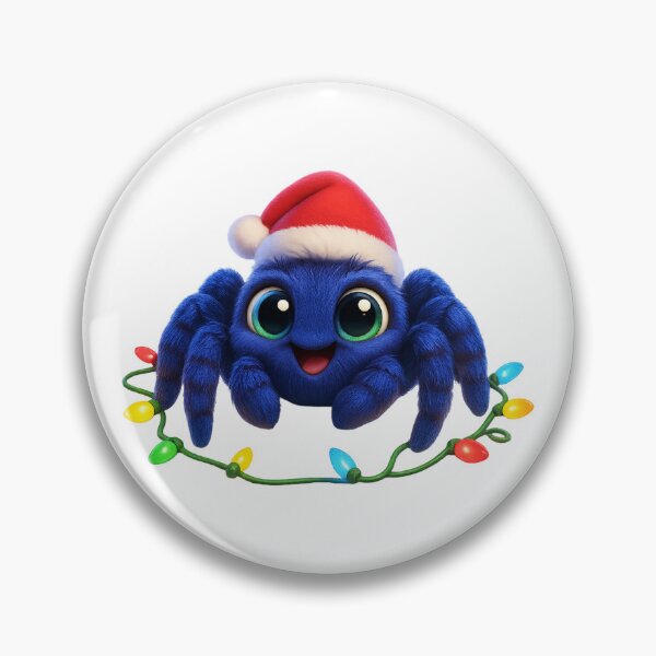Item preview, Christmas Cobalt Blue Tarantula designed and sold by Sillytoe.