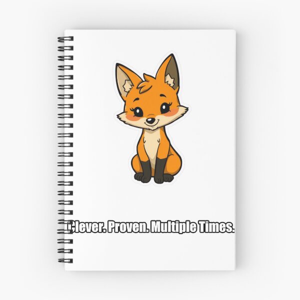 Item preview, Fox - Clever Proven Multiple Times - Funny Fox Gift designed and sold by pawdrops.
