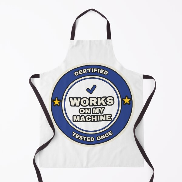 Artikelvorschau, Certified Works On My Machine Badge Funny Programmer Seal entworfen und verkauft von LGTM Supply.