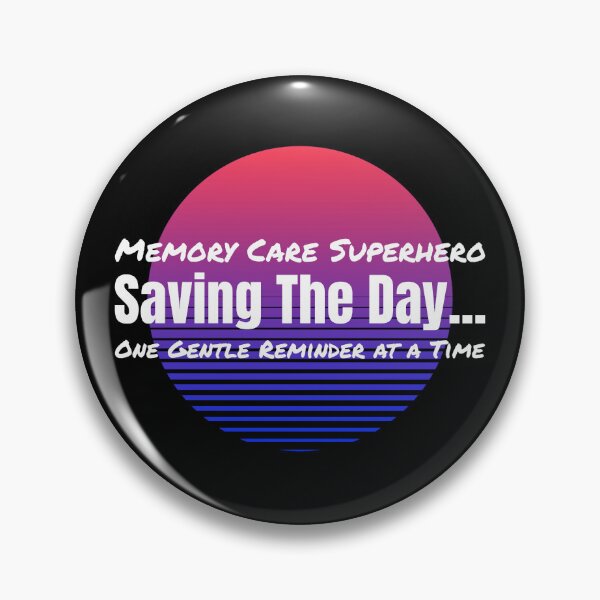 Item preview, Memory Care Superhero Saving The Day One Gentle Reminder At A Time designed and sold by DTTG-Co.