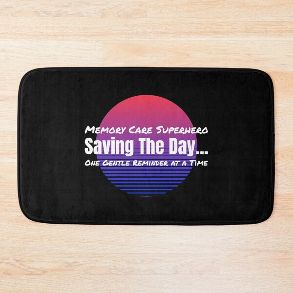 Item preview, Memory Care Superhero Saving The Day One Gentle Reminder At A Time designed and sold by DTTG-Co.