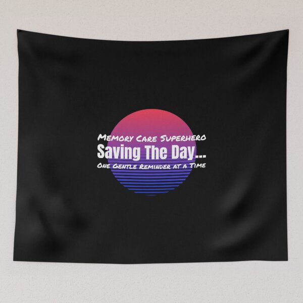Item preview, El superhéroe del cuidado de la memoria salva el día con un suave recordatorio a la vez. designed and sold by DTTG-Co.