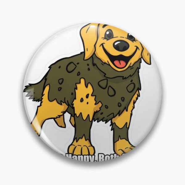 Item preview, Golden Retriever - Muddy Happy Both At Once - Funny Dog Gift designed and sold by pawdrops.