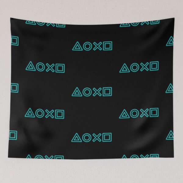 Item preview, playstation buttons glow cyan designed and sold by The-Diamond.