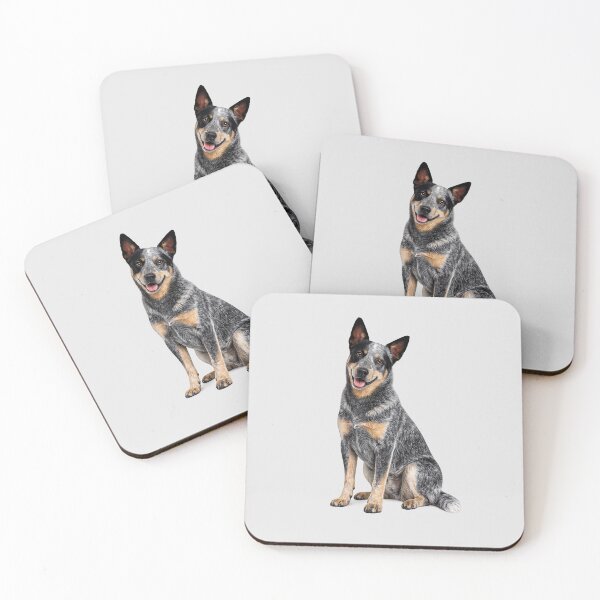 Item preview, Blue Heeler Australian Cattle dog designed and sold by BackgroundND.