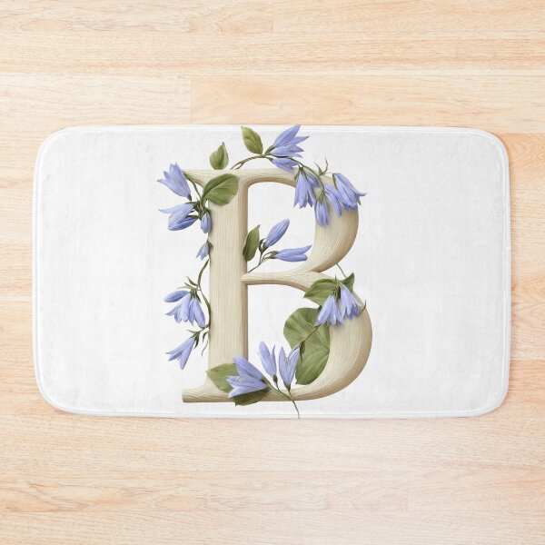 Item preview, Botanical Floral Letter B Monogram designed and sold by Helenaphotoart.