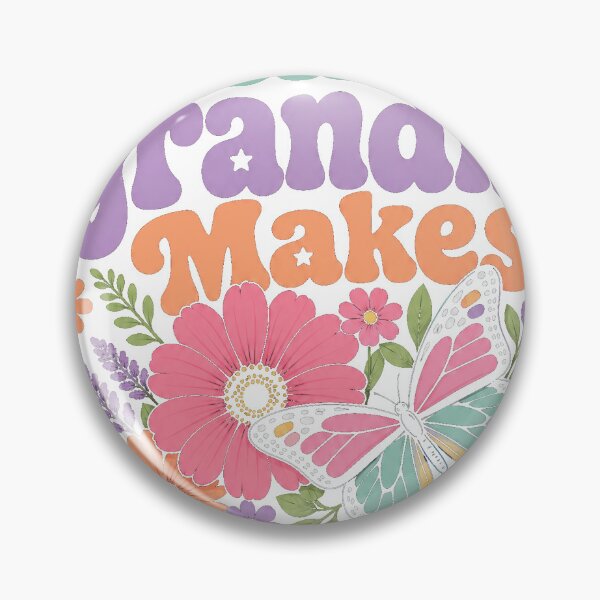 Item preview, Groovy Grandma Life Complete Butterfly Floral designed and sold by JMDesignHub.