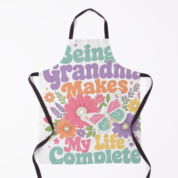 Item preview, Groovy Grandma Life Complete Butterfly Floral designed and sold by JMDesignHub.