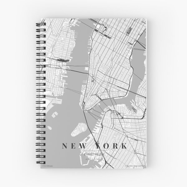 Item preview, New York Black White City Map Poster, Minimal Street Map Wall Art designed and sold by LASTIQUE-dd.