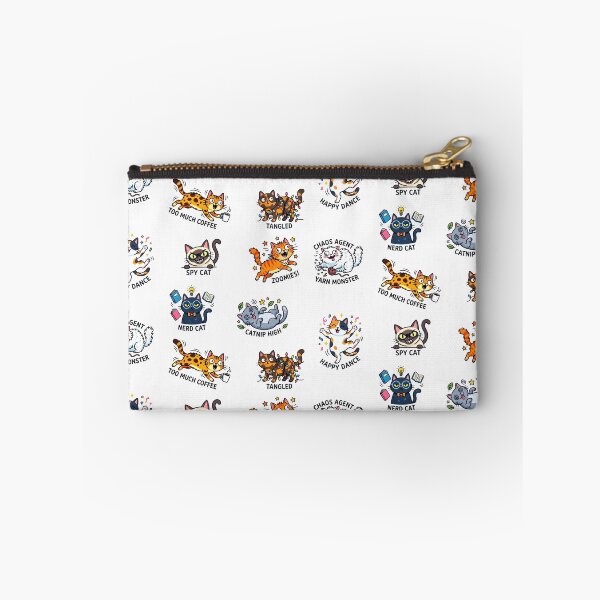 Item preview, Funny Cats Mood, Cute Cartoon Kitten Chaos designed and sold by LiluGross.