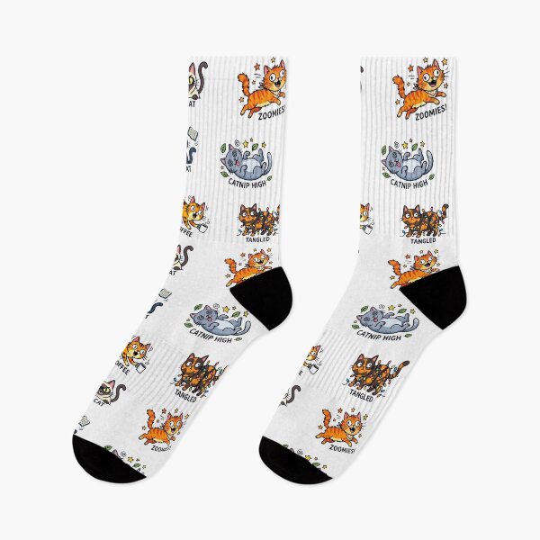 Item preview, Funny Cats Mood, Cute Cartoon Kitten Chaos designed and sold by LiluGross.