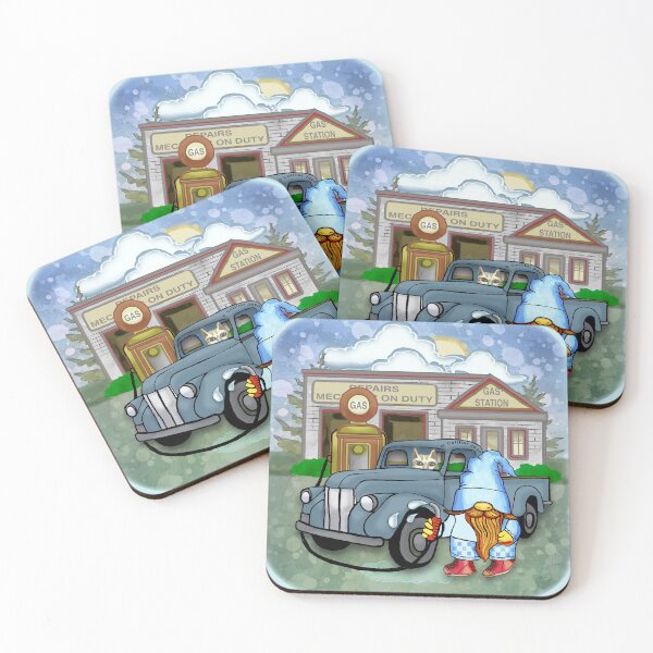 Item preview, Gnome Gas Station designed and sold by artmuvz.