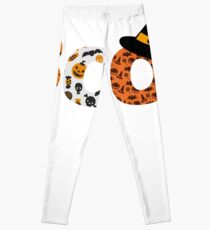 Halloween Boo Fledermaus Spinne Leggings
