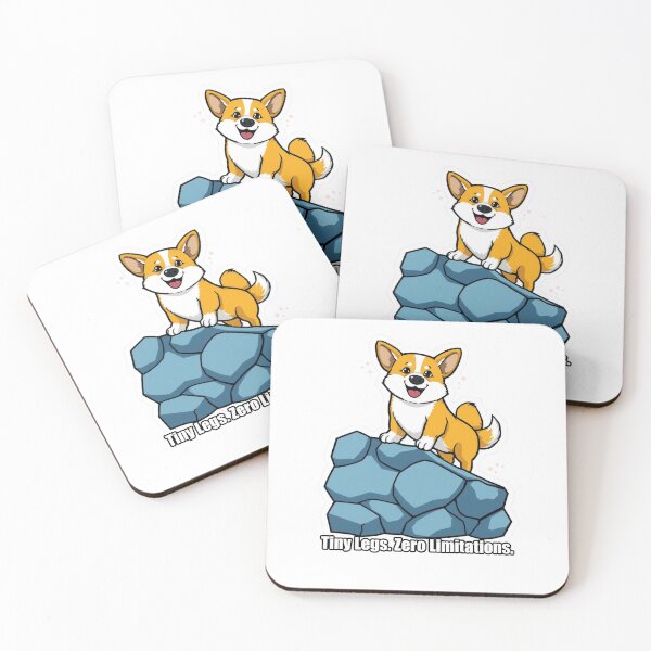 Item preview, Corgi - Tiny Legs Zero Limitations - Funny Corgi Gift designed and sold by pawdrops.