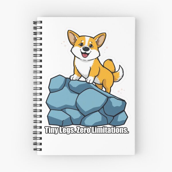 Item preview, Corgi - Tiny Legs Zero Limitations - Funny Corgi Gift designed and sold by pawdrops.