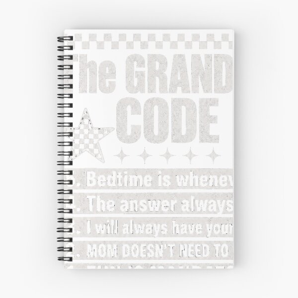 Item preview, The Grandpa Code Funny Grandfather Rules Grandkids designed and sold by JMDesignHub.