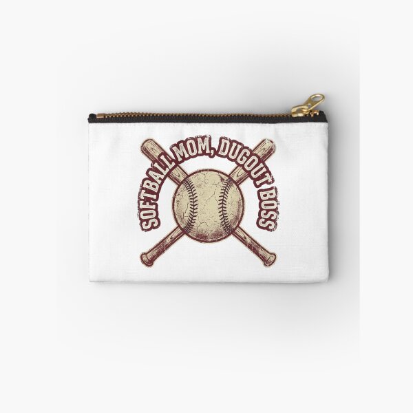 Item preview, Cute Distressed Softball Mom Dugout Boss Baseball Bats designed and sold by tushartanvir.