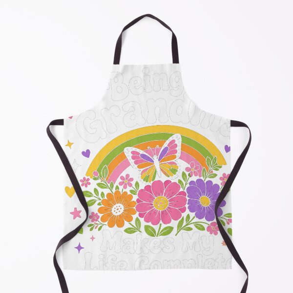 Item preview, Being a Grandma Makes My Life Complete Retro Floral designed and sold by JMDesignHub.