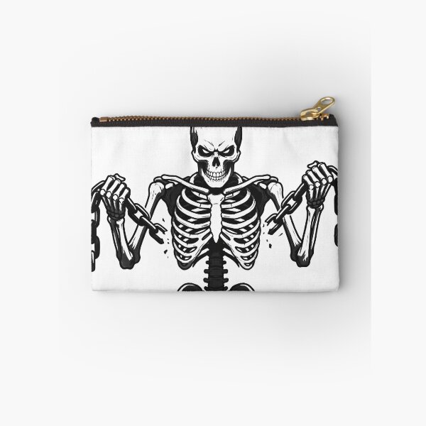 Item preview, Angry Skeleton Breaking Metal Chains Freedom Power designed and sold by MisteryDesigner.