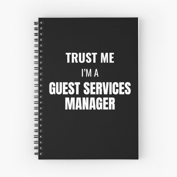 Item preview, Trust Me I'm a Guest Services Manager (White) designed and sold by ShipCrewNation.