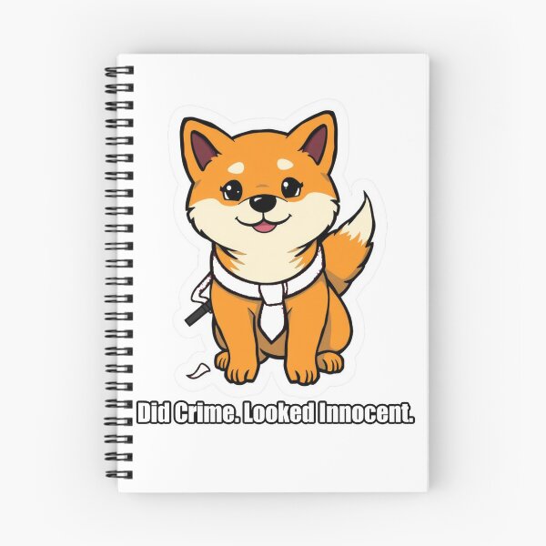 Item preview, Shiba Inu - Did Crime Looked Innocent - Funny Shiba Gift designed and sold by pawdrops.