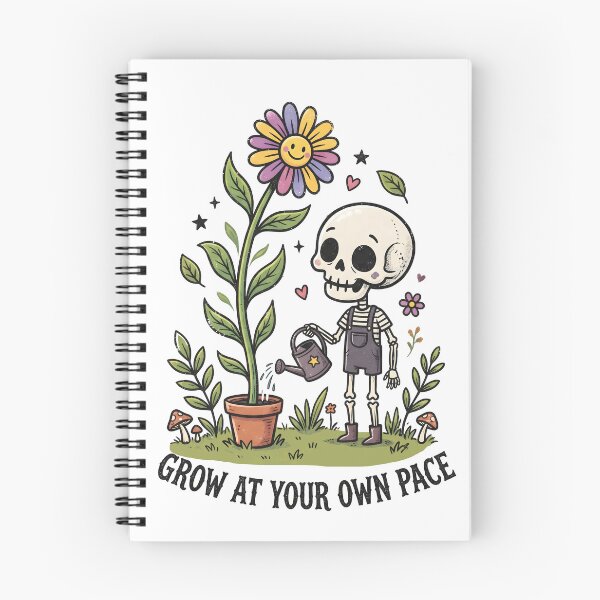 Item preview, Skeleton Gardening and Watering Giant Sunflower Grow At Your Own Pace designed and sold by MisteryDesigner.