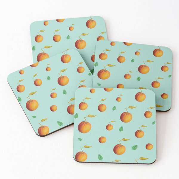 Item preview, Orange and Mint  designed and sold by Artfully Angelic.