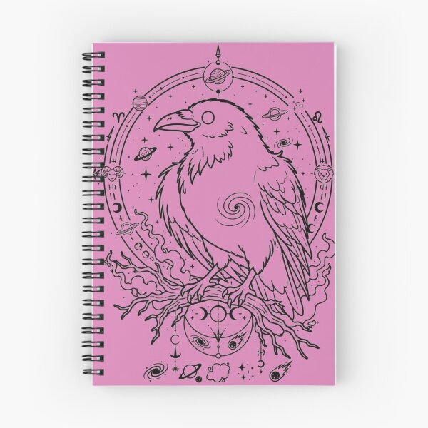 Item preview, Mystical Cosmic Raven Sacred Geometry designed and sold by MysticVargas.