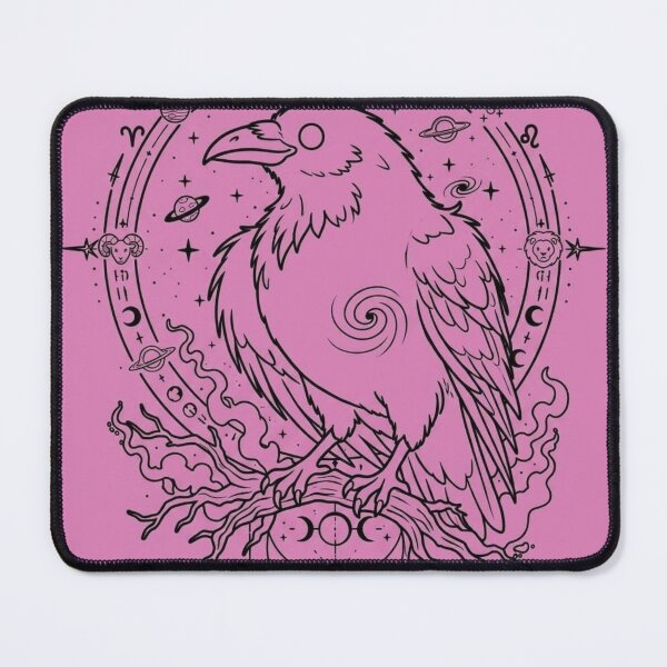 Item preview, Mystical Cosmic Raven Sacred Geometry designed and sold by MysticVargas.