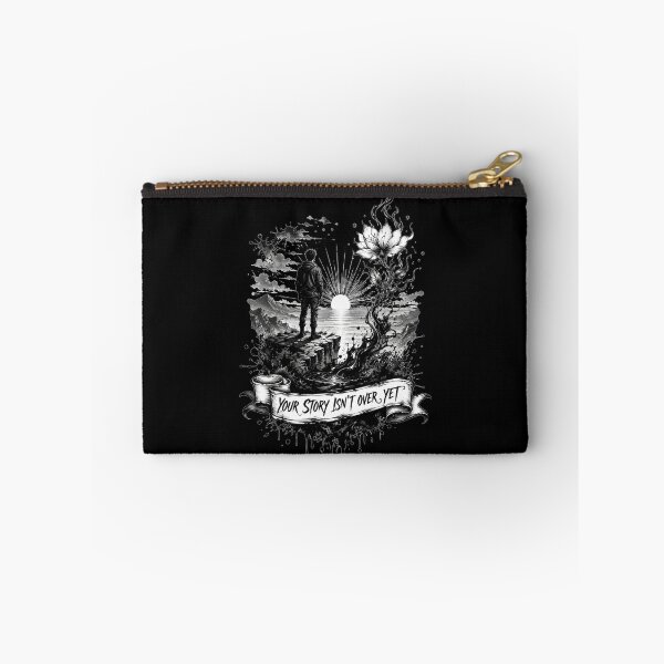 Item preview, Your Story Isnt Over Yet Reflection Pond Art Motivational Quote Gift for Anyone designed and sold by Nightarel.