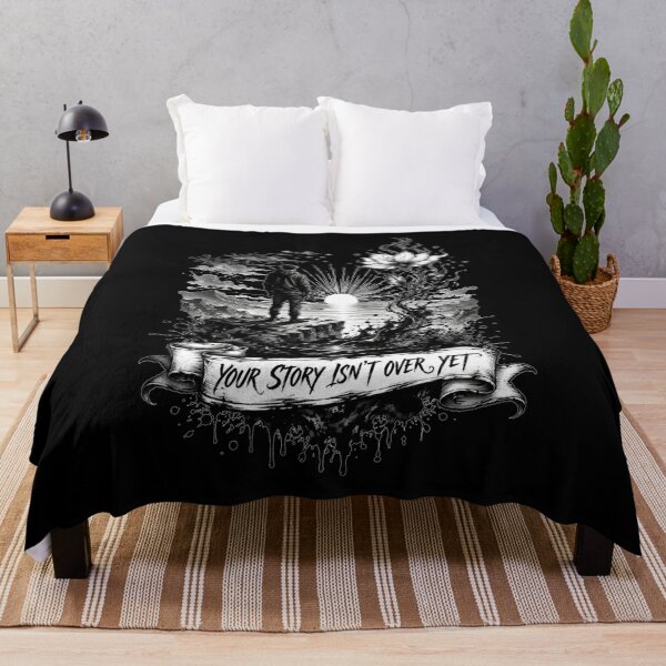 Item preview, Your Story Isnt Over Yet Reflection Pond Art Motivational Quote Gift for Anyone designed and sold by Nightarel.