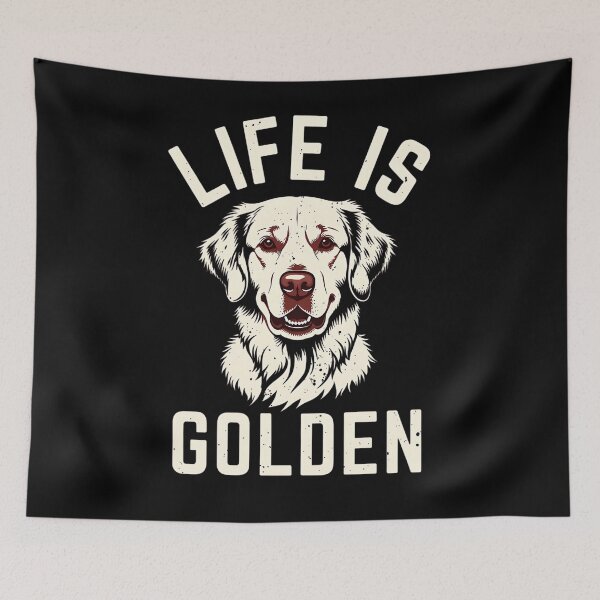 Item preview, Life Is Better With A Golden Retriever Dog Lover Gift designed and sold by LASTIQUE-dd.