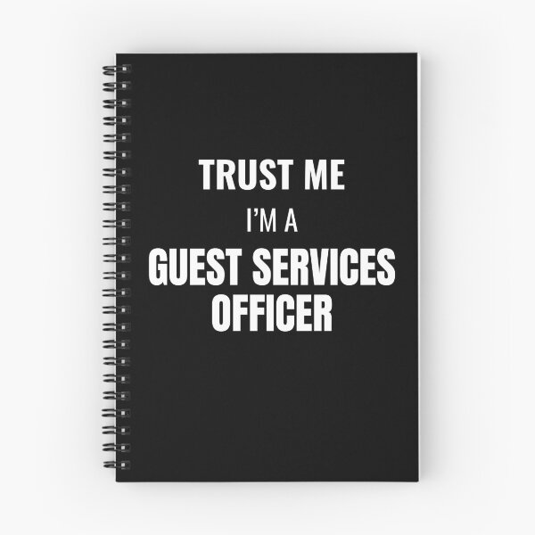 Item preview, Trust Me I'm a Guest Services Officer (White) designed and sold by ShipCrewNation.