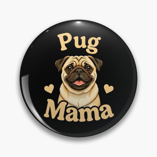 Item preview, Pug Mama Cute Pug Dog Mom Gift designed and sold by LASTIQUE-dd.