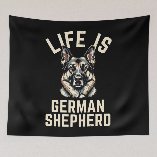 Item preview, Life Is Better With A German Shepherd Dog Lover Gift designed and sold by LASTIQUE-dd.
